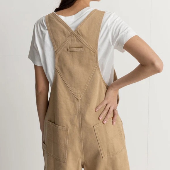 Rhythm Beige Overalls - Picture 2 of 6